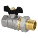 ШАРОВОЙ КРАН С ФИТИНГОМ STRONG TITANIUM 1 ДЮЙМ PN30