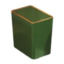 Корзина для мусора с крышкой Stylish Nordic Slim, 12 л, зеленая