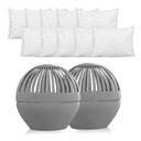 2x POCHŁANIACZ WILGOCI + 10 WKŁADÓW PO 500g