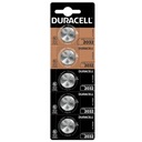 5 кнопочных батарей Duracell DL-2032 3 В