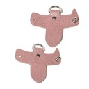 Krúžky na kabelku Spony na ramienka Ružová Veľkosť malá (menšia ako A4)