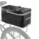 TORBA NA BAGAŻNIK ROWEROWY 15L - TORBA SAKWA ROWEROWA NA BAGAŻNIK ROWER