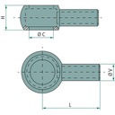 Potrubná prípojka pre spätný ventil 1/4 -405 mm Značka vozíka iné