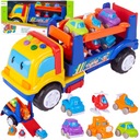ГРУЗОВИК АВТОМОБИЛЬ ИНТЕРАКТИВНЫЙ ЭВАКУАТОР С МАШИНАМИ АВТОМОБИЛЬНЫЙ ЗВУКОВОЙ ВЕРТОЛЕТ