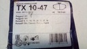 тормозные колодки tx 10-47 RENAULT CLIO II