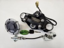 KAWASAKI Z125 AVEC 125 17-24 CONTACTEUR D'ALLUMAGE CLÉ SERRURE BOUCHON GOULOTTE DE REMPLISSAGE ÉTAGÈREphoto 7