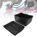 45L COATING TRUNK MOTORCYCLE PU SKIN REAR UPPER CHEST INTERNAL PROTECTOR BLACK  photo 12