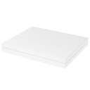 Деревянная коробка с шоколадными конфетами MERCI WHITE.