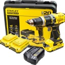 Дрель/шуруповерт STANLEY V20 FATMAX SFMCD721D2K