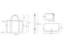 УНИВЕРСАЛЬНАЯ СУМКА ДЛЯ КОЛЯСКИ ДЛЯ МАМЫ И ПАПЫ ОРГАНИЗАТОР Большая MOMMY BAG LIONELO