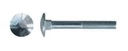 Болт с квадратным подголовком ОЦИНКОВАН. M8*120MM PN82406 DIN603 - 1 кг