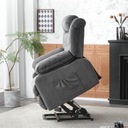 Электрическое кресло для отдыха с наклоном и массажным подогревом, с дистанционным управлением