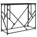 vidaXL Konzolový stolík, čierny, 100x40x80 cm, materiál na báze dreva Kód výrobcu 834115