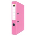 ОФИСНЫЙ СКОРОСШИВАТЕЛЬ A4 55 ММ СО СКОРОСШИВАТЕЛЕМ НА КОЛЬЦАХ РОЗОВЫЙ