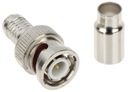 ОБЖИМНАЯ ЗАГЛУШКА BNC-W/CRIMP-RG59*P10 10 шт.