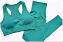 Женский тренировочный комплект UniquYou Jasper Green L топ леггинсы HIT