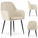 МАТЕО стул с бархатной обивкой МОДЕРН.