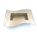 ИКЕБАНА, ЗОЛОТАЯ САПФИРНАЯ ЧАШКА, БОЛЬШОЙ ЦВЕТОЧНЫЙ ГОРШОК