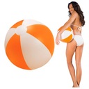 НАДУВНОЙ ПЛЯЖНЫЙ МЯЧ Ø23,5см - оранжевый