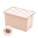 КОНТЕЙНЕР ДЛЯ ХРАНЕНИЯ ДОМАШНЕГО ГАРАЖА ИНСТРУМЕНТОВ ИГРУШЕК НА КОЛЕСАХ 60Л