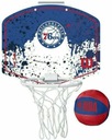 WILSON PHILADELPHIA 76ERS MINI TABLICA KOSZYKÓWKI