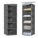 ОРГАНАЙЗЕР ДЛЯ ОДЕЖДЫ ПОДВЕСНАЯ СКЛАДНАЯ ПОЛКА, СЕРЫЙ