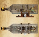 KOCKY Mould king Creator Flying Dutchman Ship in Bottle LOĎ VO FLAŠI EAN (GTIN) 6972316263674
