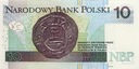 10 zł złotych 2016 UNC z paczki seria AY Okres od 1994