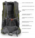 Рюкзаки Bergson 30 Л Зелений 30L