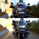 HEADLIGHT HEADLIGHT BMW R1200 R1200GS ADV LED RUNNING LIGHTS DC + SKAWA WAFLE ELITESSE DE LUX 20G  photo 14