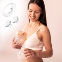 Лактатор подвійний черепашковий електричний TWINNY - без використання рук 1002 Babyono