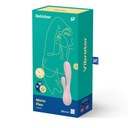 Satisfyer Mono Flex Mauve, G-spot vibrátor s dráždítkem na klitoris Dĺžka 0 cm