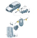 Hliníkové predné dvere Audi Q5 ORIGINÁL Typ auta Osobné autá