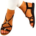 ЭЛЕГАНТНЫЕ САНДАЛИИ ЖЕНСКИЕ НА РЕЗИНКЕ, НИЗКИЕ ЛЕТНИЕ