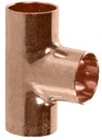 Тройник медный 15 медь CU