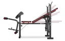 Комплект для бодибилдинга весом 38 кг со скамьей для тренировок.