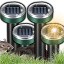 ZESTAW 4X SOLARNY ODSTRASZACZ KRETÓW NORNICE KRETY NAJMOCNIEJSZY