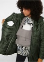 Bonprix СТЕГАНАЯ КУРТКА С КАПЮШОНОМ 36