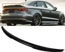 СПОЙЛЕР LOTKA СПОЙЛЕР AUDI A3 S3 8V ЧЕРНЫЙ ГЛЯНЦЕВЫЙ