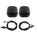 CABLE I HANDLE REGULATION SEAT PERID KIT 4 PCS DO FORD FIESTA MK6  photo 6