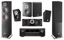 DALI OBERON + DENON AVR-X1700H ХИТ ГОДА 7.0 АТМОС