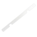 Угловая планка для столешницы 38мм, БЕЛАЯ