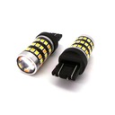 7443 LED W21W/5W 12V CANBUS бело-оранжевый
