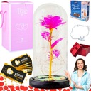 НАБОР «ВЕЧНАЯ РОЗА» 6в1 ПРЕМИУМ ПОДАРОК ​​НА ДЕНЬ СВЯТОГО ВАЛЕНТИНА