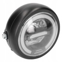 6.5 INTEGRO FARO PARA MOTOCICLETA UNIVERSAL DIODO LUMINOSO LED 