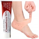 Кремобаза 50% + СИЛИКОНОВЫЕ НОСКИ ДЛЯ ТРЕСКОВАННЫХ ТВЕРДЫХ ПЯТОК