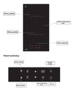 PŁYTA INDUKCYJNA 2 POLA DO ZABUDOWY WOLNOSTOJĄCA