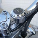 Часы + мотоциклетный термометр, мотоцикл, велосипед 45 мм, для руля 22/25 мм