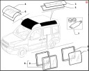 УЩІЛЬНЮВАЧ KSZTALTOWNIK РЕЗИНОВИЙ FIAT DOBLO 1W 2W 3C 51716940  (15089916064) фото min 9