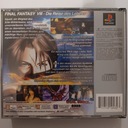 Final Fantasy VIII, PS1, PSX, 3x. Platforma PlayStation (PSX)